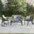 Bousov - Bellmount Two Seater Sofa Set with 3-Way Table