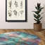 Tapis tressé chatoyant irisé-106464397