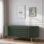 Modern Oval Ottoman Bench With Ample Storage Space And Metal Legs-853517225