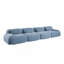 Canapé 4 places en velours côtelé doux 32D éponge à haute résilience Conception ergonomique pour animaux de compagnie Compression complète Emballage sous vide Combinaison gratuite Aucun assemblage pour les chambres à coucher-2073016772-2073016777-2073016778