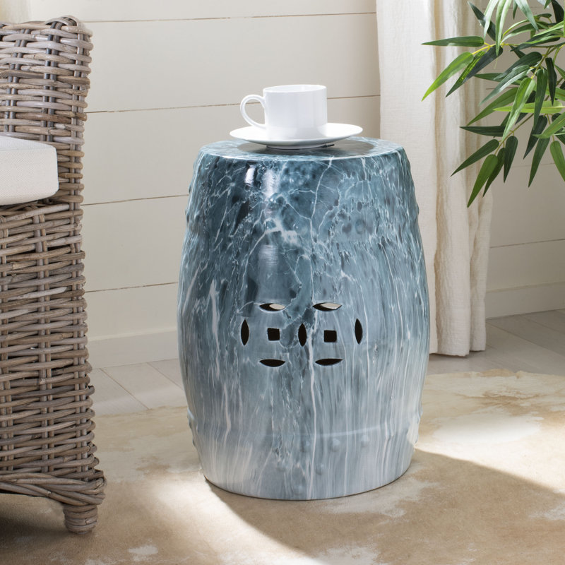 Tabouret de jardin en céramique Bellavia