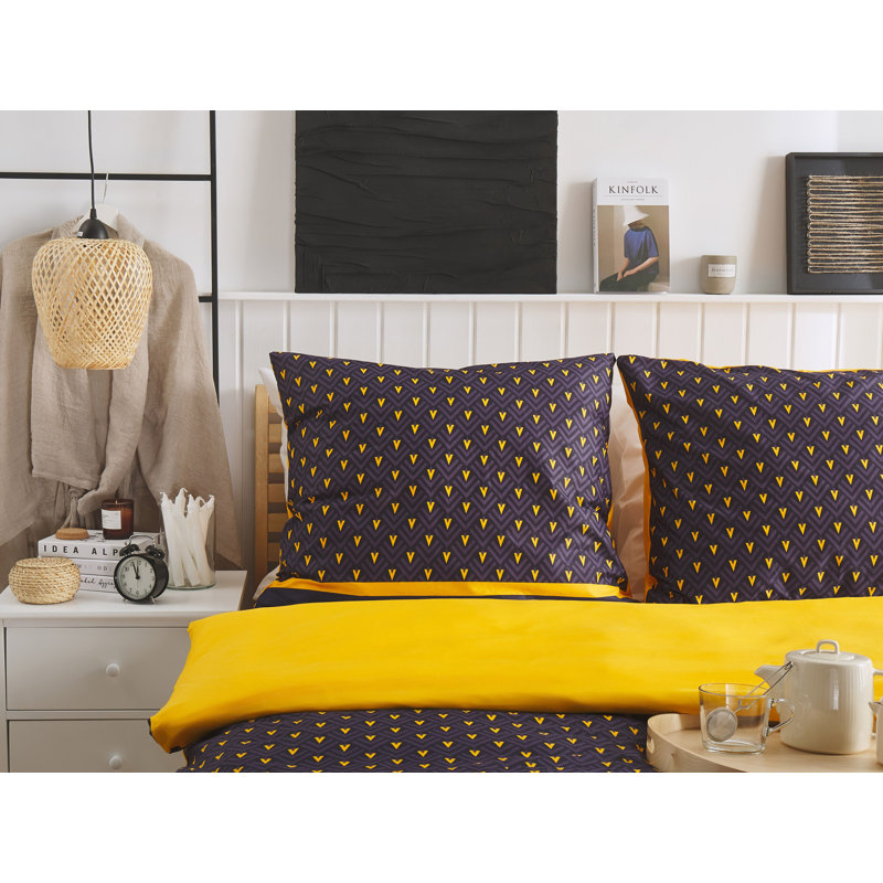 Wallingford Dots Duvet Cover Set with Pillowcases, 155 x 220 cm - 1 Pillowcase (80 x 80 cm)