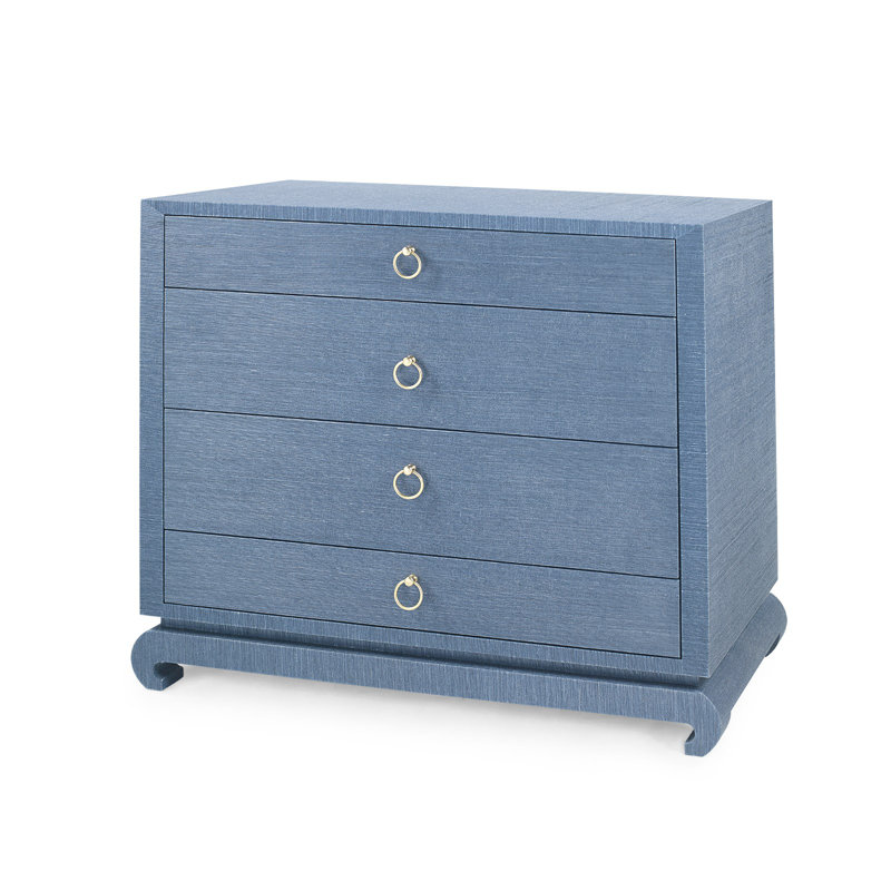 Ming Accent Chest, Navy Blue