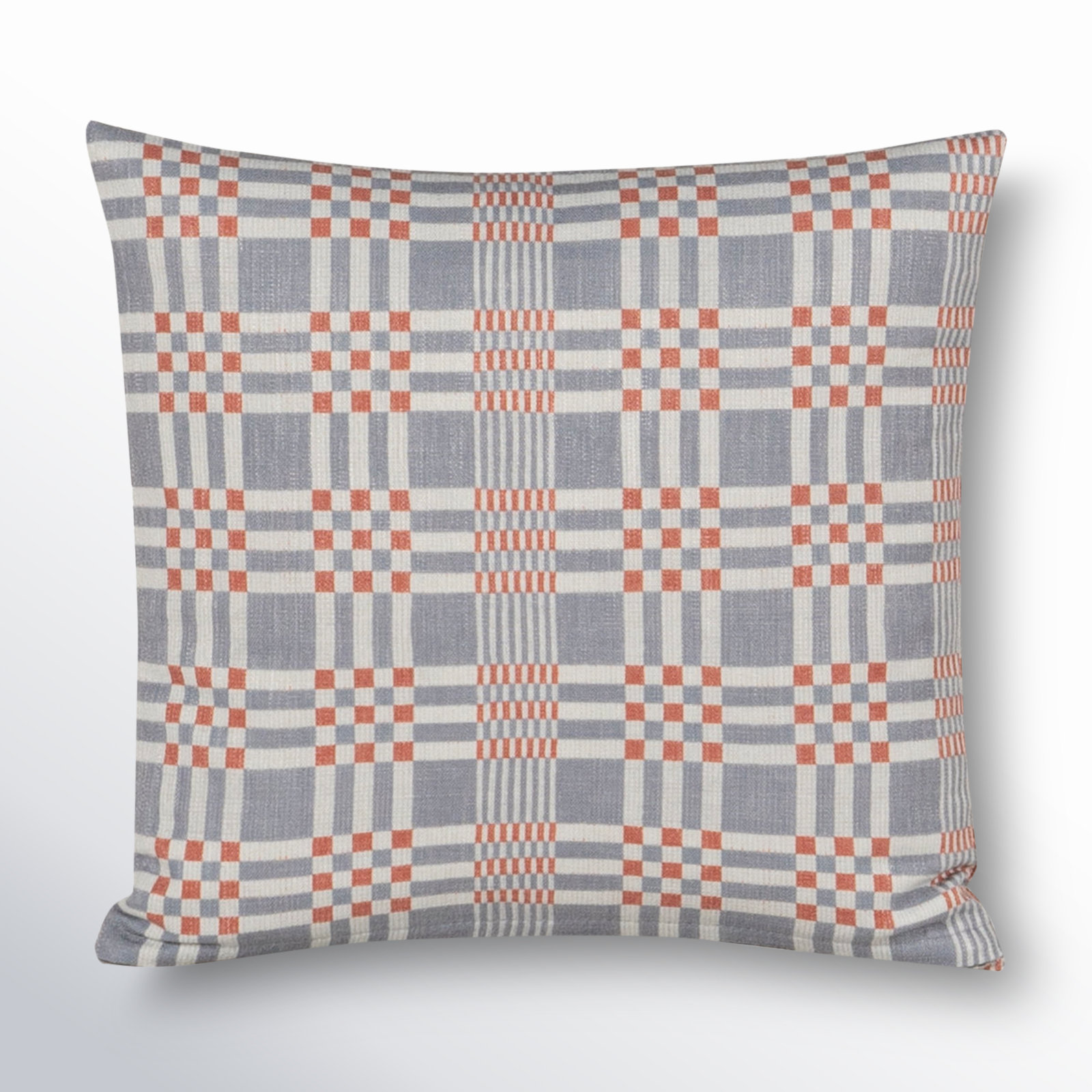 Throw Pillow, Feather, Blue, Square 16"