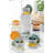 Stackable Storage Box Set (3 Pieces), 6.0 x 3.1 x 3.1 inches | 100% BPA Free Plastic, 22 fl oz Capacity Each | Dishwasher Safe, Ideal for Organizing Kitchen, Pantry, and Office Supplies, Durable & Versatile