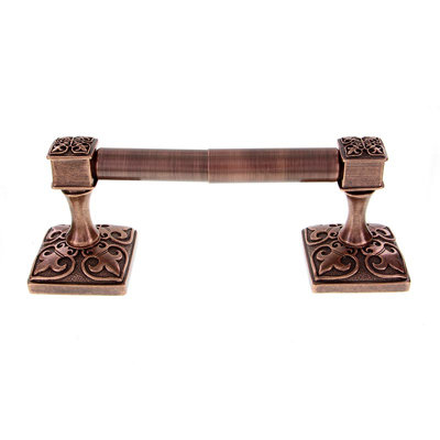 Fleur de Lis Wall Mounted Toilet Paper Holder