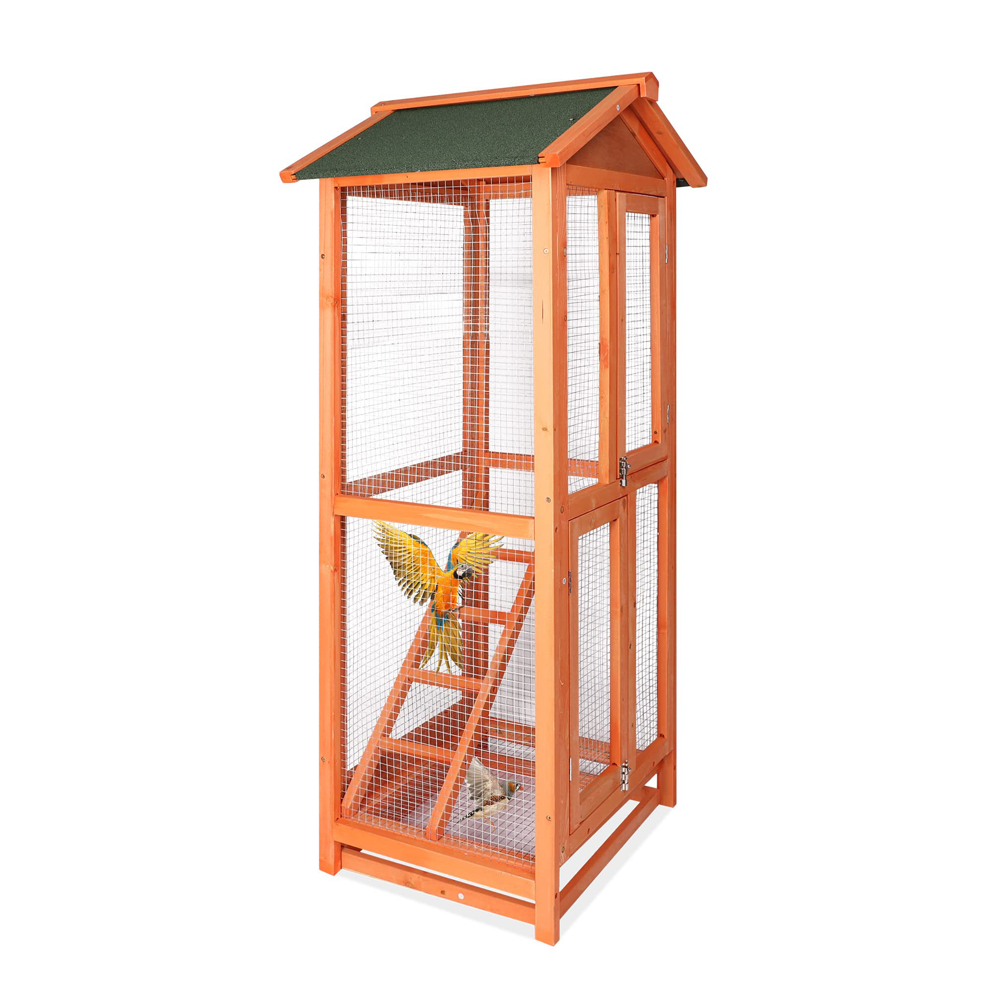 Gallery Detail: Tucker Murphy Pet Koreyosh Wooden Outdoor Bird Cage
