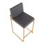 Tabouret de bar et de comptoir à dossier haut Ernestine-357438163-357438165-357438169