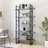 vidaXL Bookshelf Bookcase Book Rack Standing Shelf Cabinet Engineered Wood-349799054-349799048