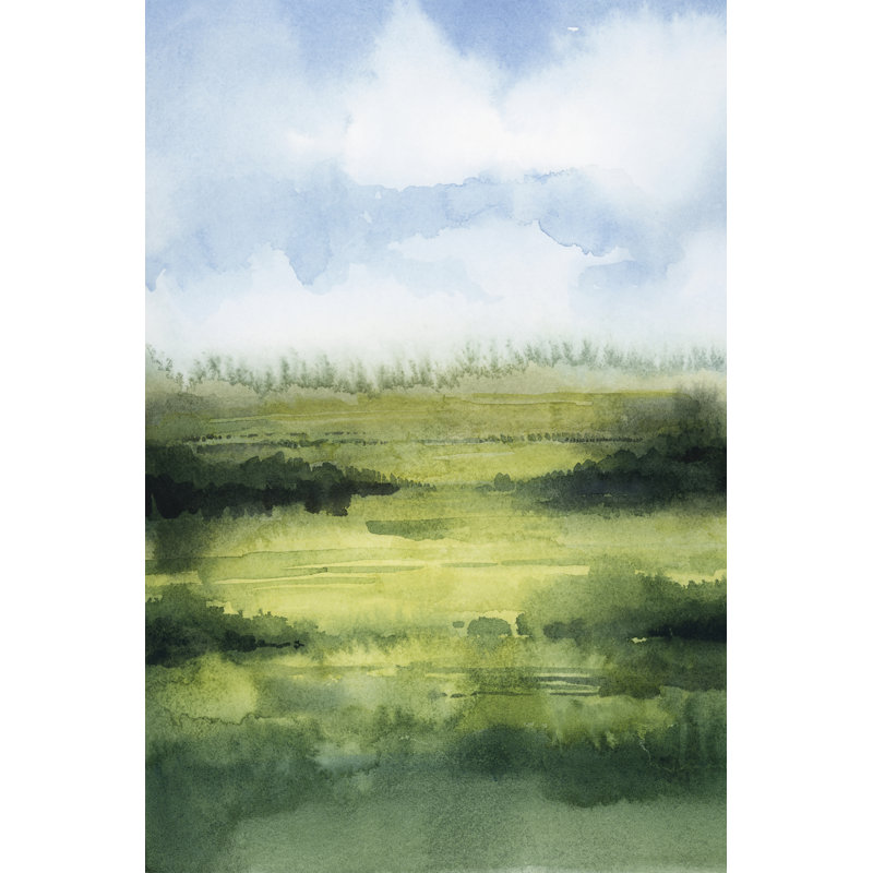 Fenland Glow I by Grace Popp - Painting, 122 cm H x 81 cm W, Wrapped Canvas