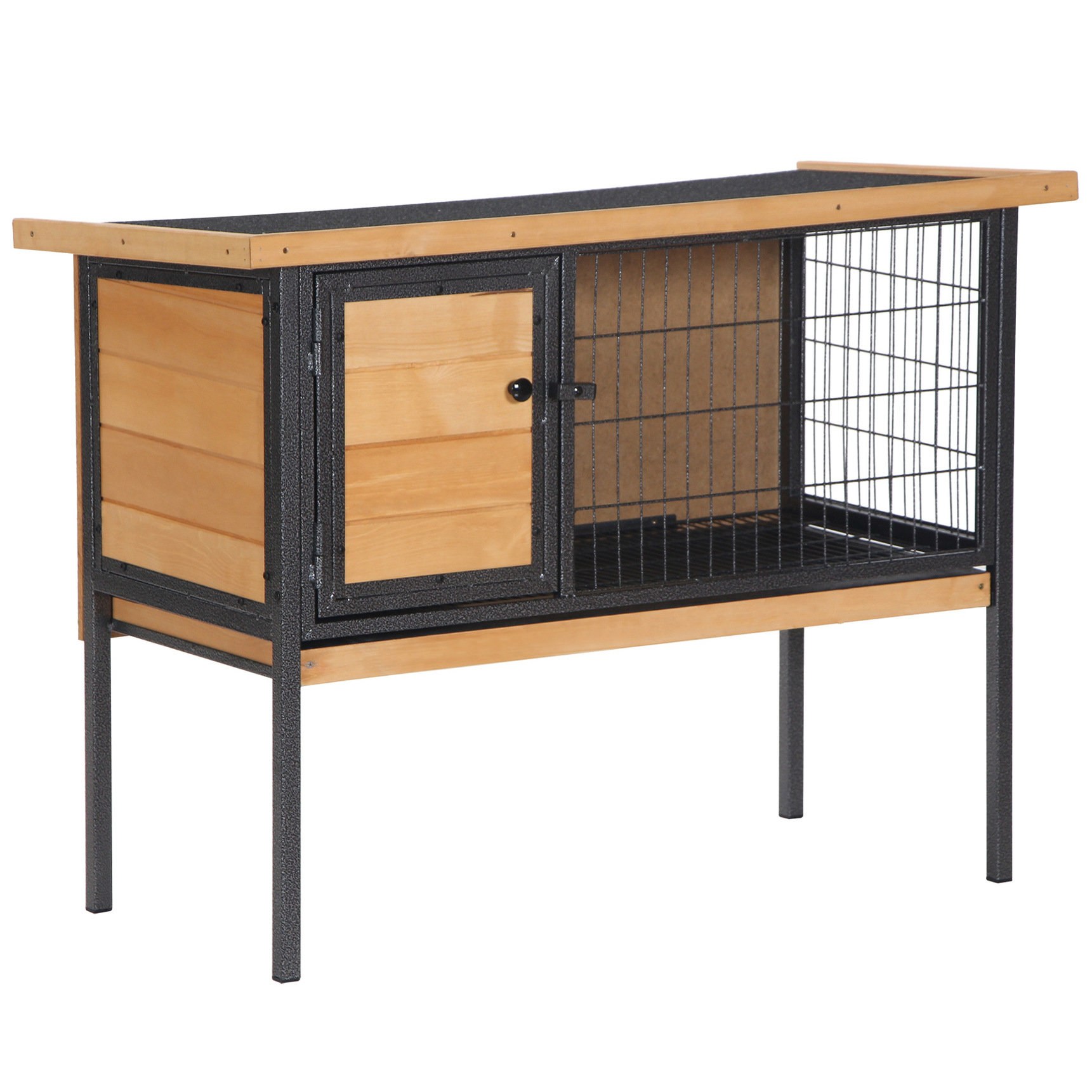Tucker Murphy Pet™ Natural Wood Guinea Pig Cage With Easy-assemble ...