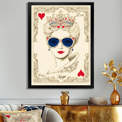 «Queen of Hearts jouant une carte II»