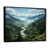Black Floater Framed