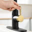 Robinet de cuisine automatique mains - sans contact avec rétractable, noir et or, contemporain, acier inoxydable, évier de remplissage en céramique Smart, et de style moderne, jet de remplissage