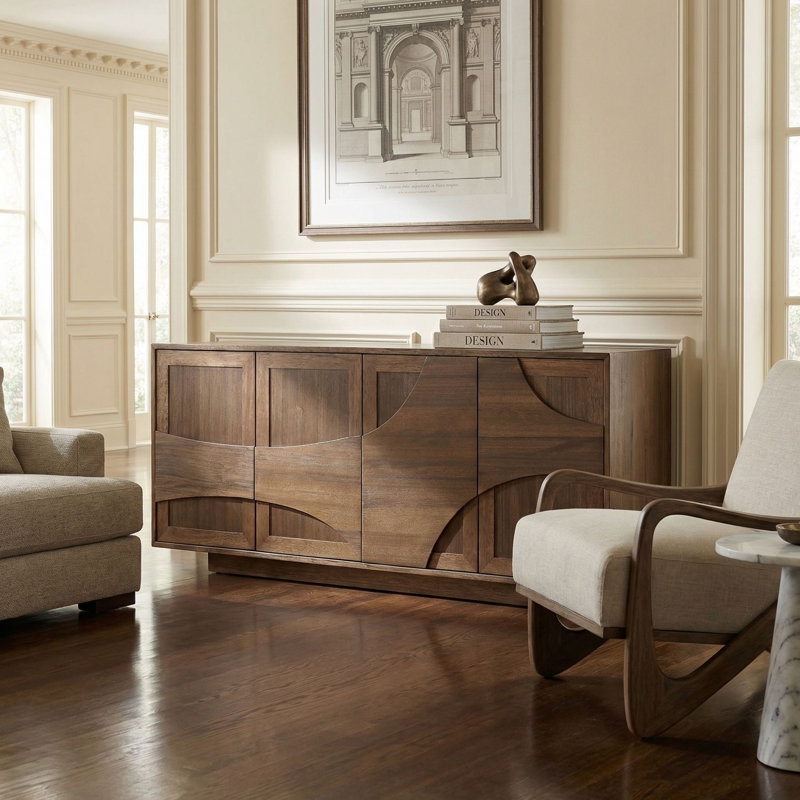 Collage 75'' W Solid Wood Sideboard