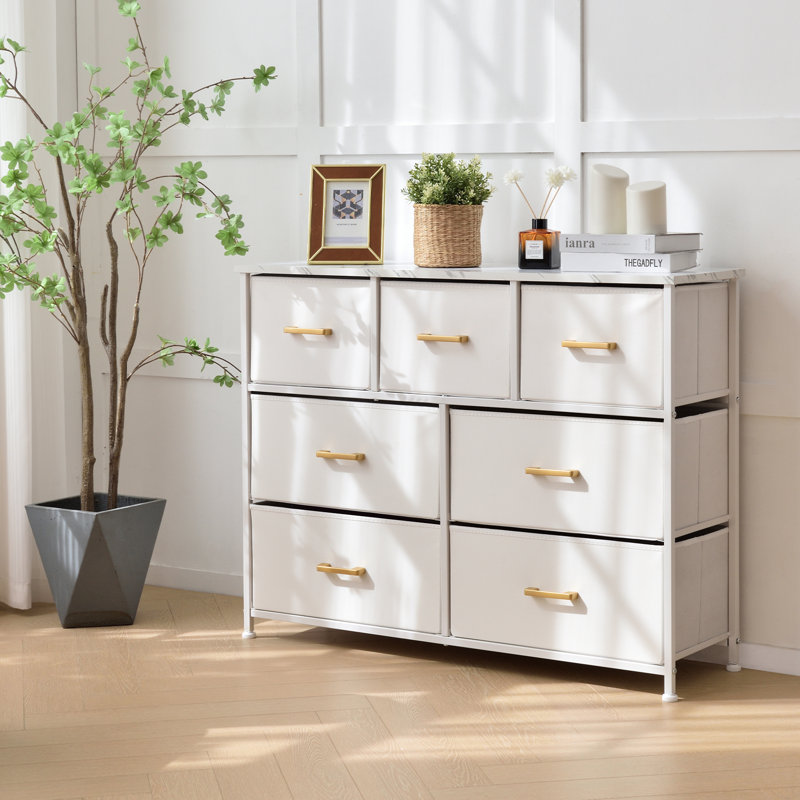 Commode 7 tiroirs l 39,3 po Abbigael