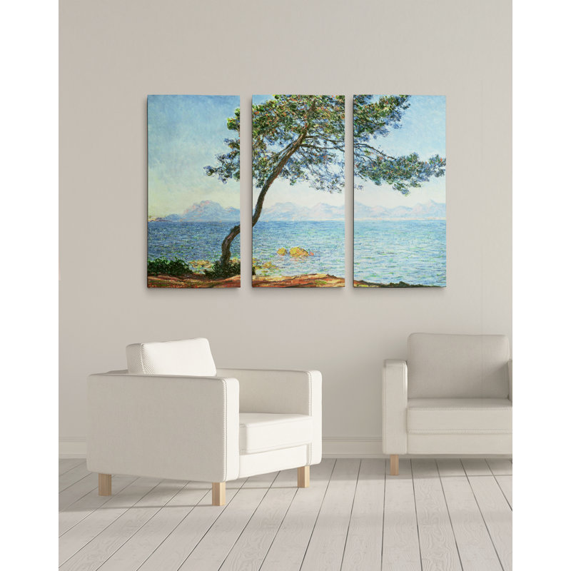 « estérel montagnes » par claude monet, reproduction d’image multi-pièces sur toile, H 40 po x l 60 po x P 1,5 po