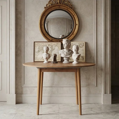 Everett Adjustable Round Dining Table