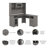 Ozro L-Shaped Executive Desk-1643402918