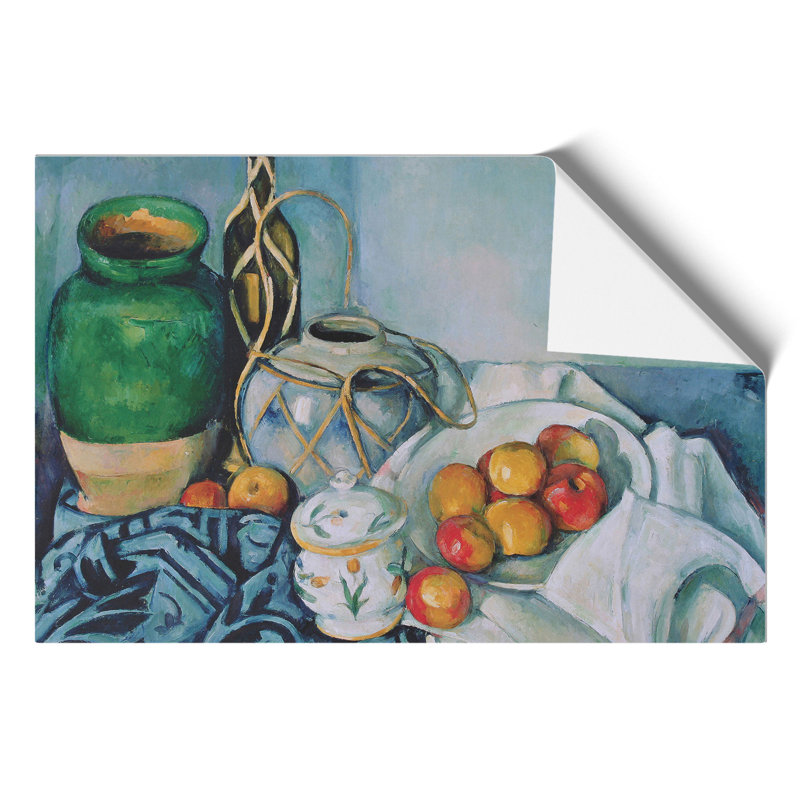 Still Life with Apples by Paul Cezanne - Frameless Print, 21cm H x 30cm W x 0.1cm D