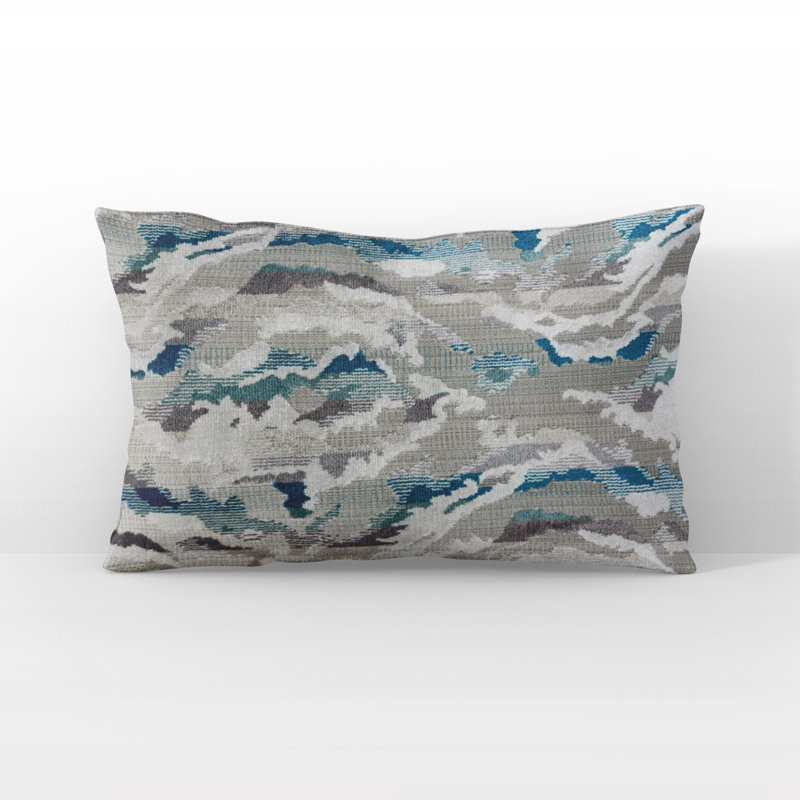 Coussin Plutus Glacier Rift iKat, Carrée, H 24 po x l 24 po