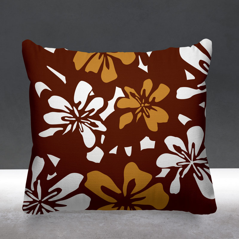 Coussin décoratif intérieur / extérieur Blakely, Rouge, L 19 po x H 19 po