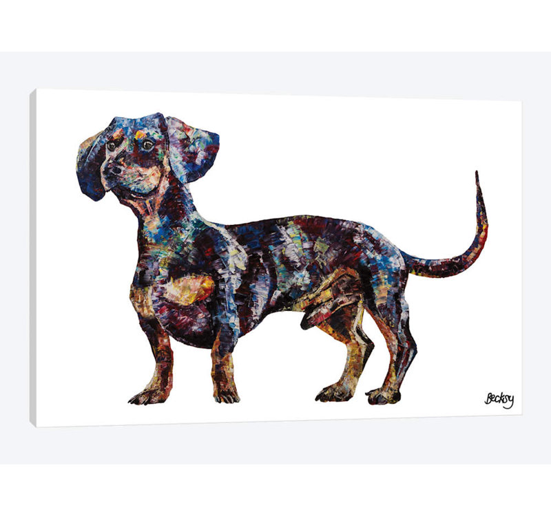 Becksy - Wrapped Canvas Print, 66.04 cm H x 45.72 cm W x 1.91 cm D