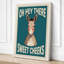 Sweet Cheeks Donkey Retro - Wrapped Canvas-1000120743-1000120748