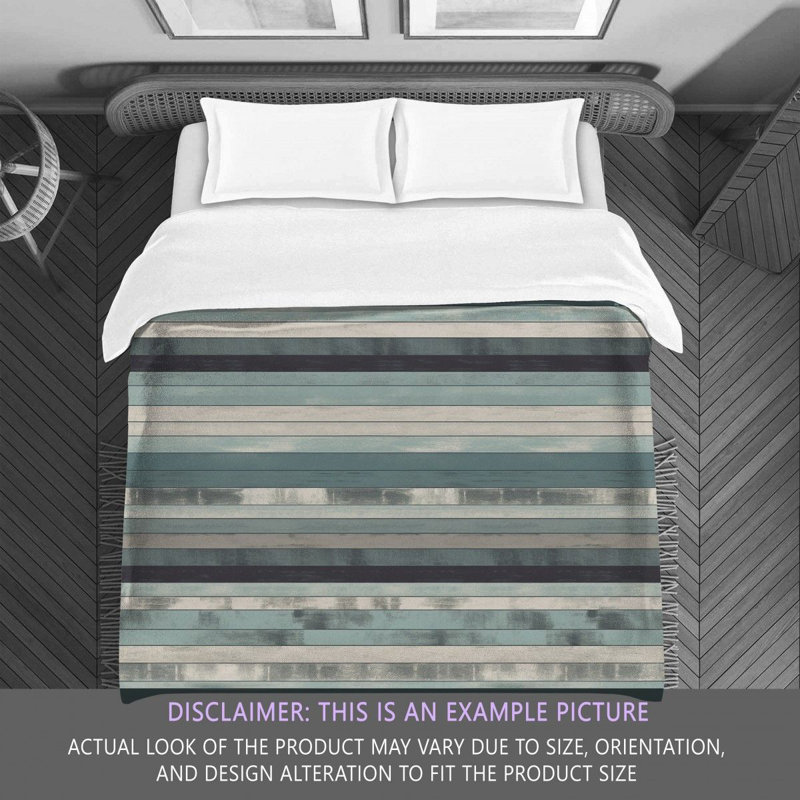 Polyester Striped Comforter, Twin Comforter