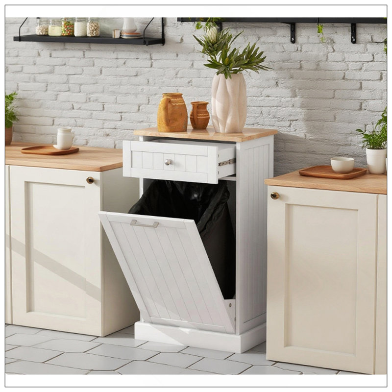 Armoire pour bac de cuisine dissimulée