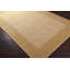 Tapis en laine tissé à la main Dolma en jaune / verge d'or foncé-22223462