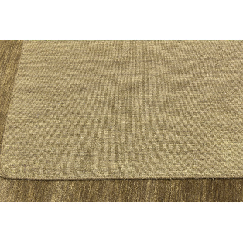 Tapis 100% laine tissé à la main Ottosson Gabbeh, de couleur unie, résistant à la décoloration et aux taches, durable, toutes tailles, fabriqué en Inde.