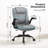 Culler Ergonomic Executive Chair with Headrest Adjustable Arms-423667829