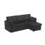 3 Seater Corduroy Sofa & Chaise-2026842975