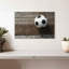 Ballon de soccer sur bois Sireci-107842694