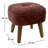 Gershwin 30cm Wide Velvet Tufted Square Footstool Ottoman with Storage-899290533