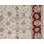 Cornwall Wool Oriental Area Rug in Beige/Red
