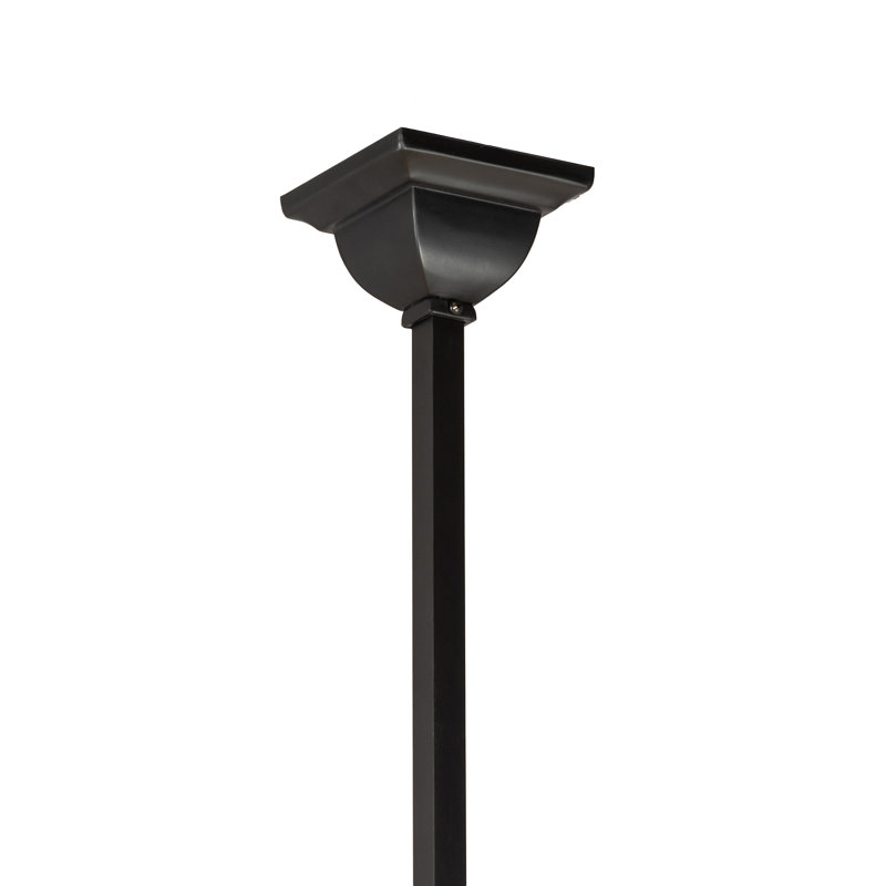 Lustre carré 38 po à 5 lumières en maïs Prairie