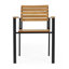 Chaise en bois et métal Laris