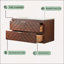 Meuble-lavabo mural simple flottant pré-assemblé de 36 po avec comptoir en céramique à 1 trou pour une installation facile et un rangement efficace