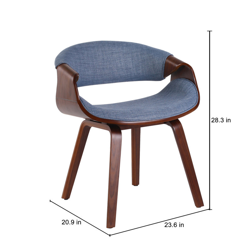 Monterey Upholstered Side Chair, Blue