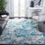 Tapis bleu / ivoire Cohan-27043025