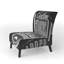 Ensemble de fauteuil de chambre rembourré Mid-Century