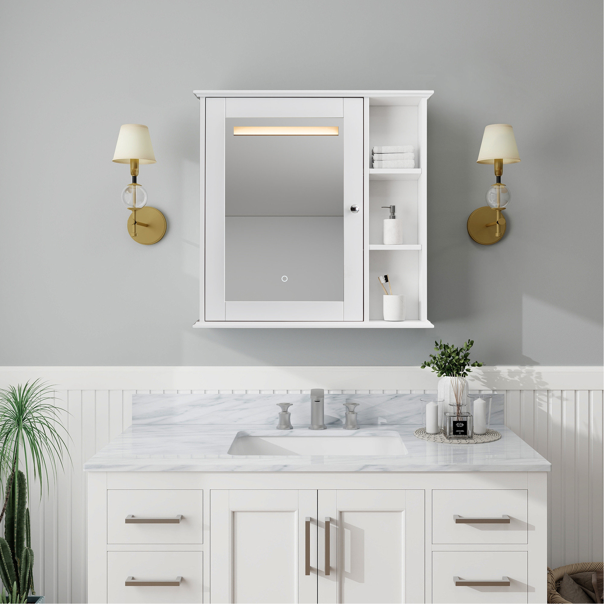 Wildon Home® Freestanding Bathroom Cabinet | Wayfair