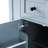 53Inch Kitchen Island With 2 Seating Options, Power Socket Adapter, Internal Storage Shelf, Drop Leaf, 3 Drawers, 5 Open , Grey Blue-121076862