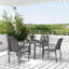 Steel Patio Dining Set Table,
