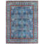 Aryana Wool Southwestern Area Rug in Blue/Rust