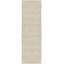 Hand-Knotted High-Quality Ivory and Pink Runner