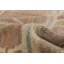 Tapis en laine brun/beige 5 pi 2 po x 7 pi 10 po one-of-kind à la main noué la Grogan