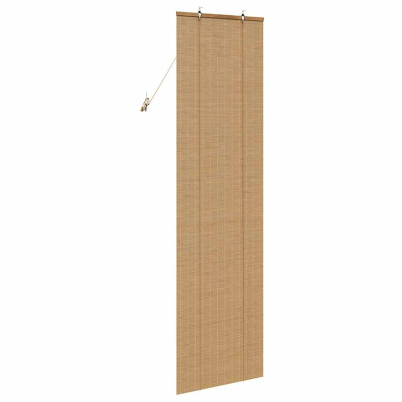 Bamboo Venetian Blind, 220cm L x 60cm W, Light Brown